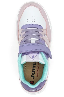 Sneakers Multicolor Con Strappo in Velcro Joma Platea Low Jr 2519