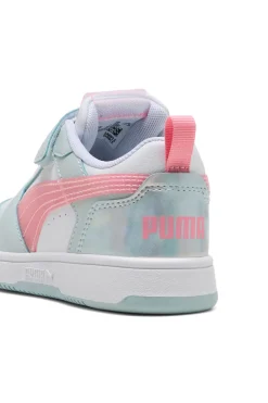 Sneakers multicolor pastello con chiusura a strappo Puma Rebound V6 Lo Space Belle AC+ PS