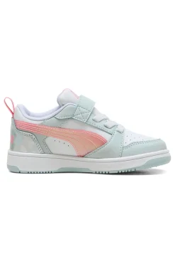 Sneakers multicolor pastello con chiusura a strappo Puma Rebound V6 Lo Space Belle AC+ PS