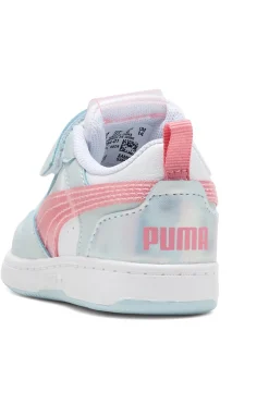 Sneakers multicolor pastello con Kinder-Fit Puma Rebound V6 Lo Space Belle AC+ Inf