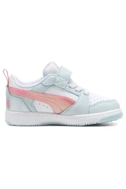 Sneakers multicolor pastello con Kinder-Fit Puma Rebound V6 Lo Space Belle AC+ Inf
