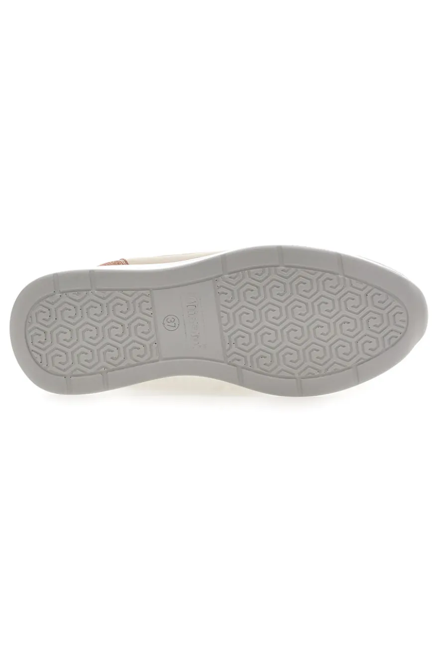 Sneakers multicolore traforate con zip e zeppa Inblu 481IN