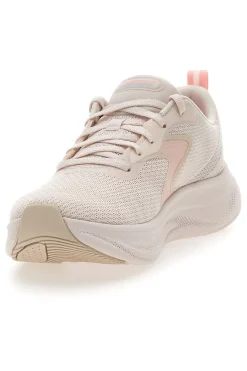 Sneakers natural pink leggere e flessibili Skechers SEKCH Cloud Smooth Wave
