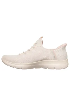 Sneakers natural slip-ins con lacci elastici Skechers Summits dream chaser