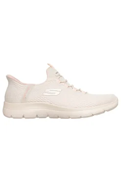 Sneakers natural slip-ins con lacci elastici Skechers Summits dream chaser
