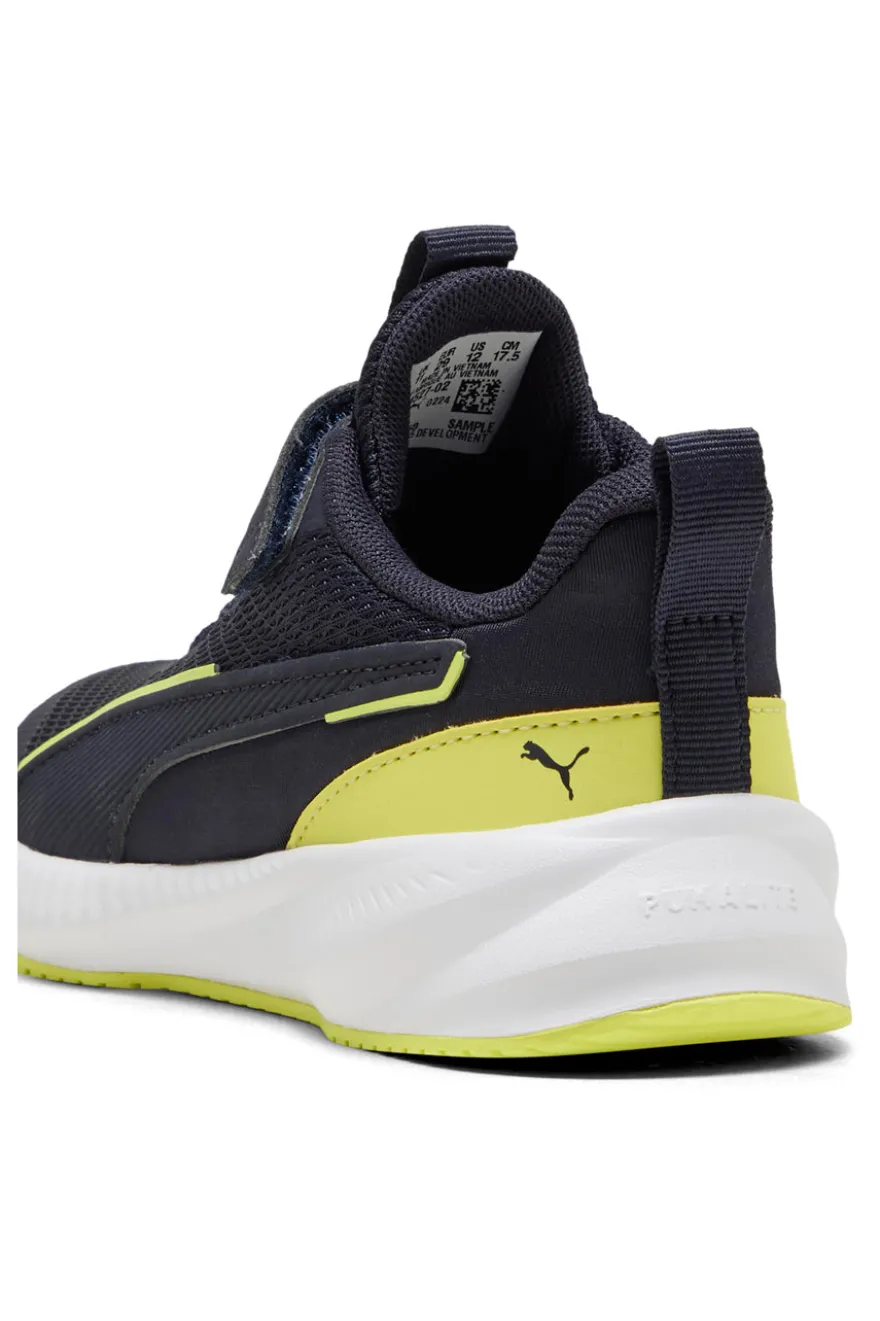 Sneakers Navy con Dettagli Gialli Fluo PUMA Flyer 3 AC+ PS