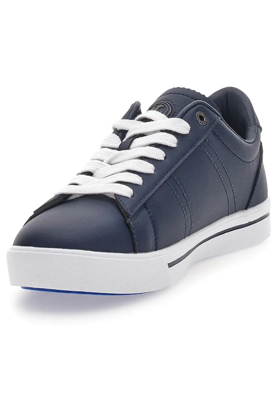 Sneakers Navy con Lacci Bianchi U.S.G.POLO SUMMY LTX