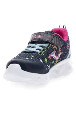 Sneakers Navy Con Luci Colorate Joma Space JR 2403