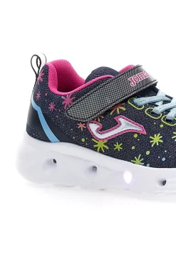 Sneakers Navy Con Luci Colorate Joma Space JR 2403