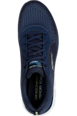 Sneakers Navy con soletta in Memory Foam SKECHERS TRACK GLENDOR