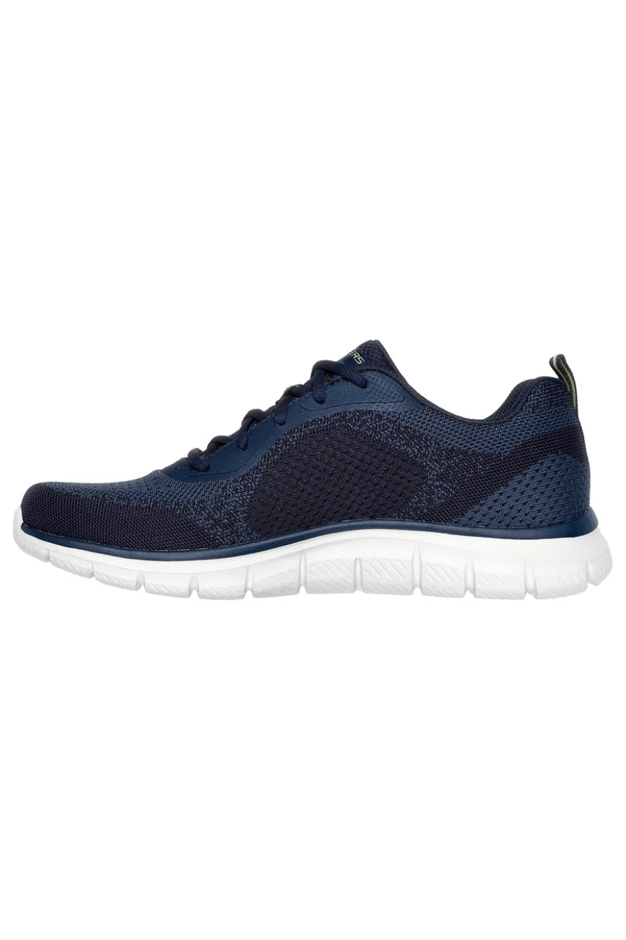Sneakers Navy con soletta in Memory Foam SKECHERS TRACK GLENDOR