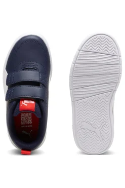 Sneakers Navy Con Strappi Puma Courtflex V3 V PS