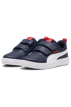 Sneakers Navy Con Strappi Puma Courtflex V3 V PS