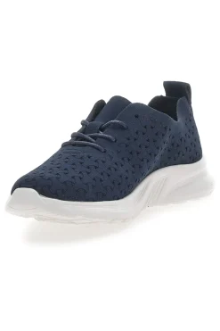 Sneakers Navy con Tomaia Traforata TALEMI BK25S861