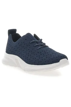 Sneakers Navy con Tomaia Traforata TALEMI BK25S861