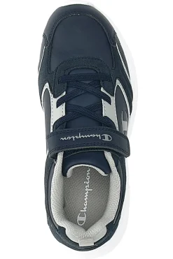 Sneakers navy con velcro champion count b ps