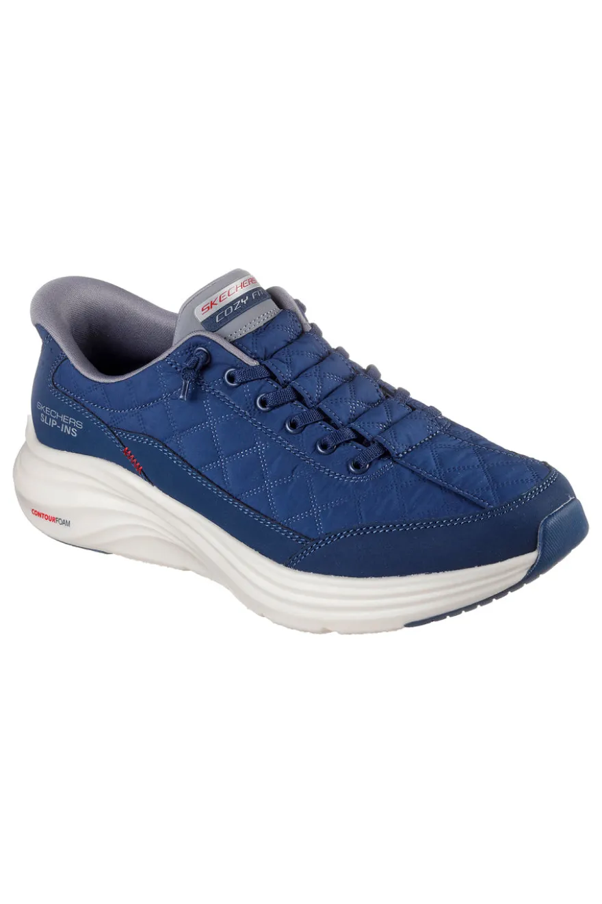 Sneakers navy Slip-ins con Contour Foam Skechers Cozy Fit