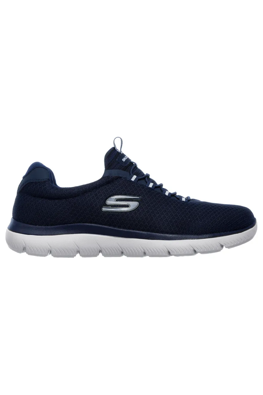 Sneakers Navy Vegan Con Tomaia in Mesh SKECHERS SUMMITS