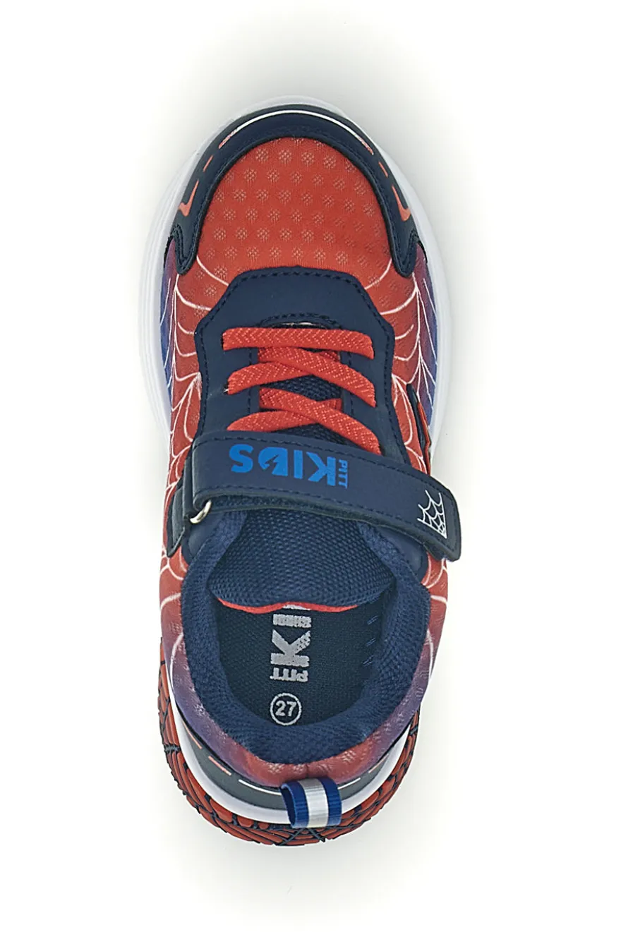 Sneakers Navy/Rosso con strappo Pitt kids 11570