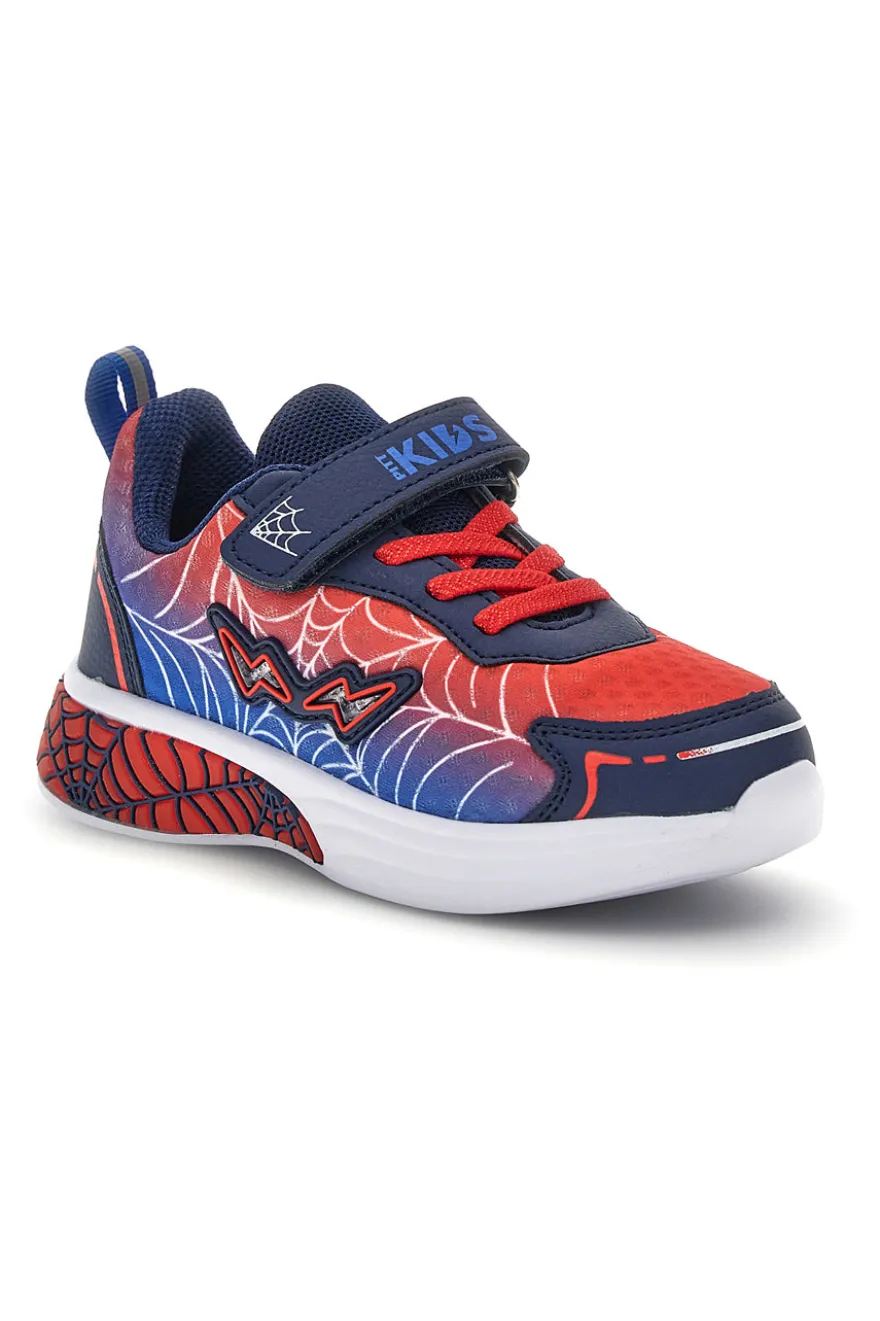 Sneakers Navy/Rosso con strappo Pitt kids 11570