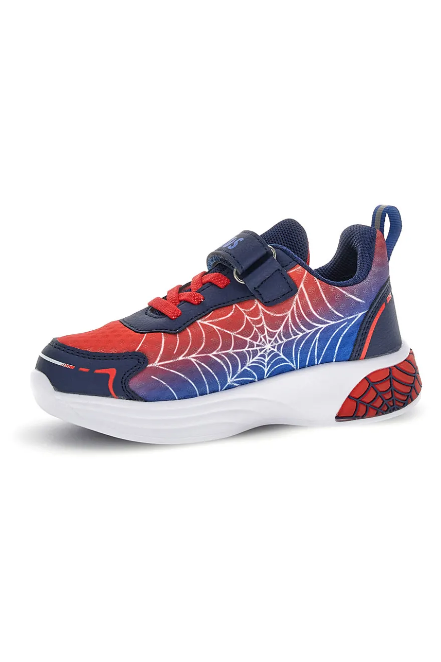 Sneakers Navy/Rosso con strappo Pitt kids 11570