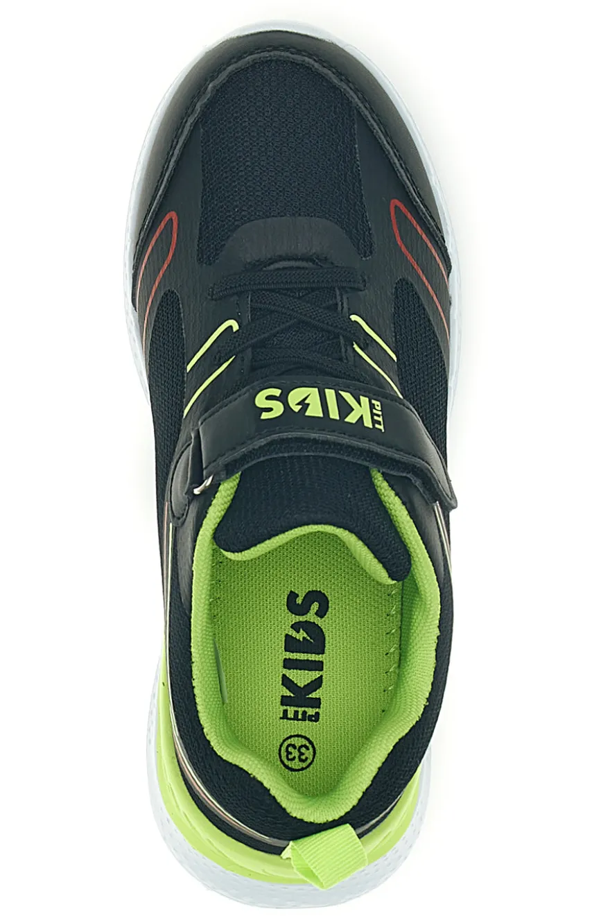 Sneakers nera Pitt kids PK6857A