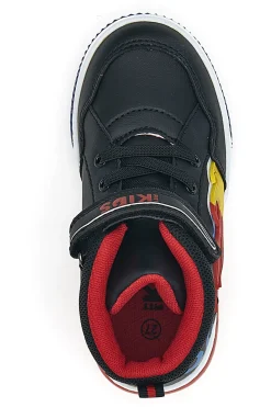 Sneakers nere alte con fiamme e luci Pitt Kids 114