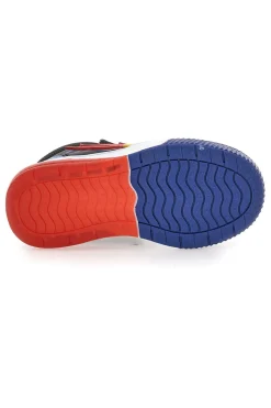 Sneakers nere alte con fiamme e luci Pitt Kids 114