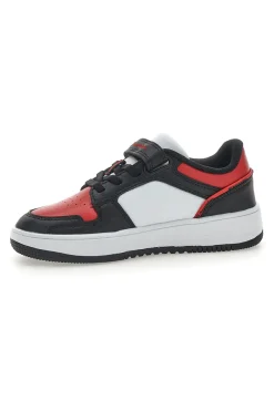 Sneakers Nere Bianche e Rosse Champion RD18 2 Low B Ps