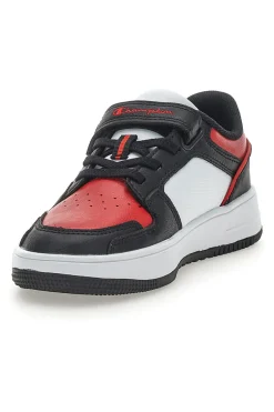 Sneakers Nere Bianche e Rosse Champion RD18 2 Low B Ps