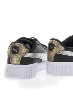 Sneakers Nere Casula con Lacci Puma Carina 2.0 Mettalic Shine