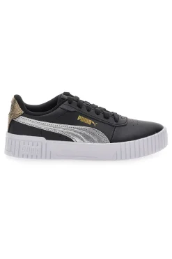 Sneakers Nere Casula con Lacci Puma Carina 2.0 Mettalic Shine