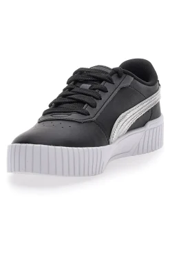 Sneakers Nere Casula con Lacci Puma Carina 2.0 Mettalic Shine