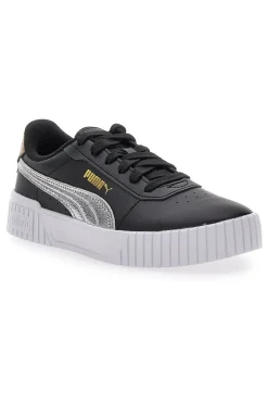 Sneakers Nere Casula con Lacci Puma Carina 2.0 Mettalic Shine