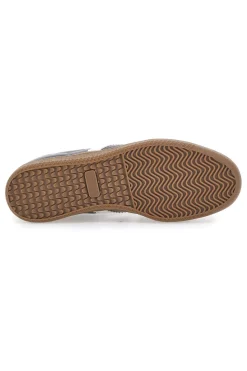 Sneakers Nere con Bande Bianche in Vera Pelle CANGURO GY51001