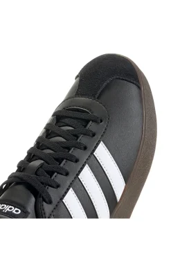 Sneakers Nere con Bande Bianche Adidas VL Court Base