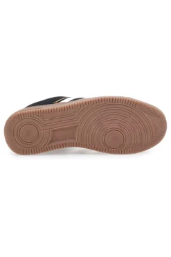 Sneakers nere con bande bianche CANGURO 591