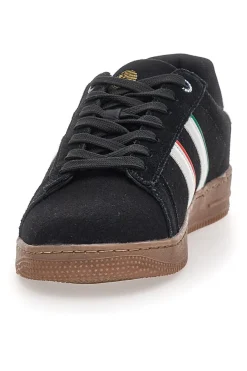 Sneakers nere con bande bianche CANGURO 591