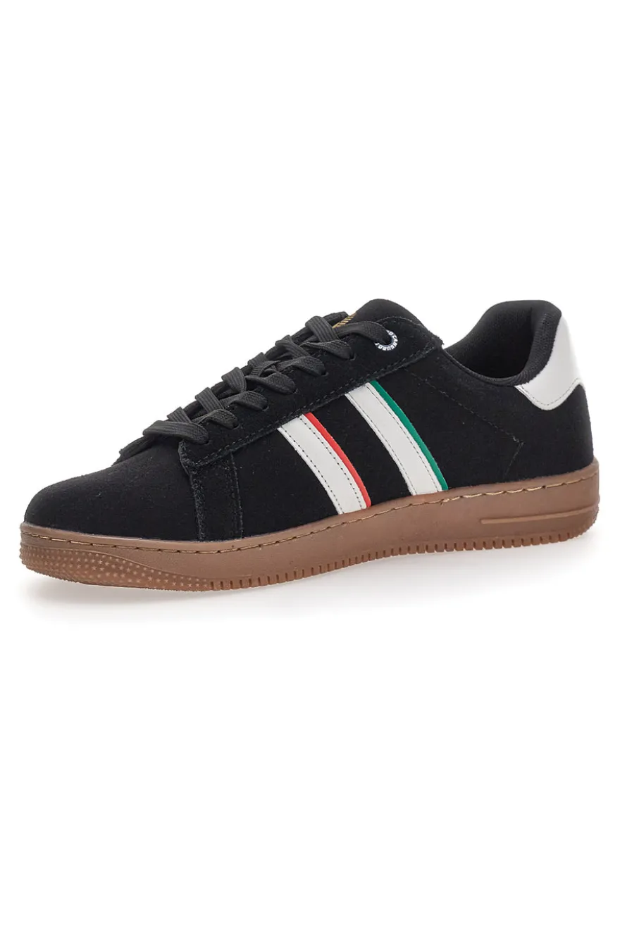 Sneakers nere con bande bianche CANGURO 591
