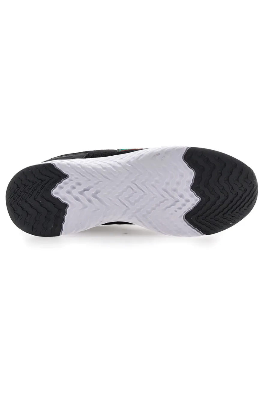 Sneakers Nere Con Chiusura Lacci Leone M0518
