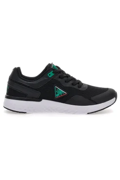 Sneakers Nere Con Chiusura Lacci Leone M0518