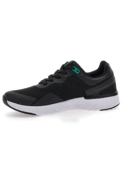 Sneakers Nere Con Chiusura Lacci Leone M0518