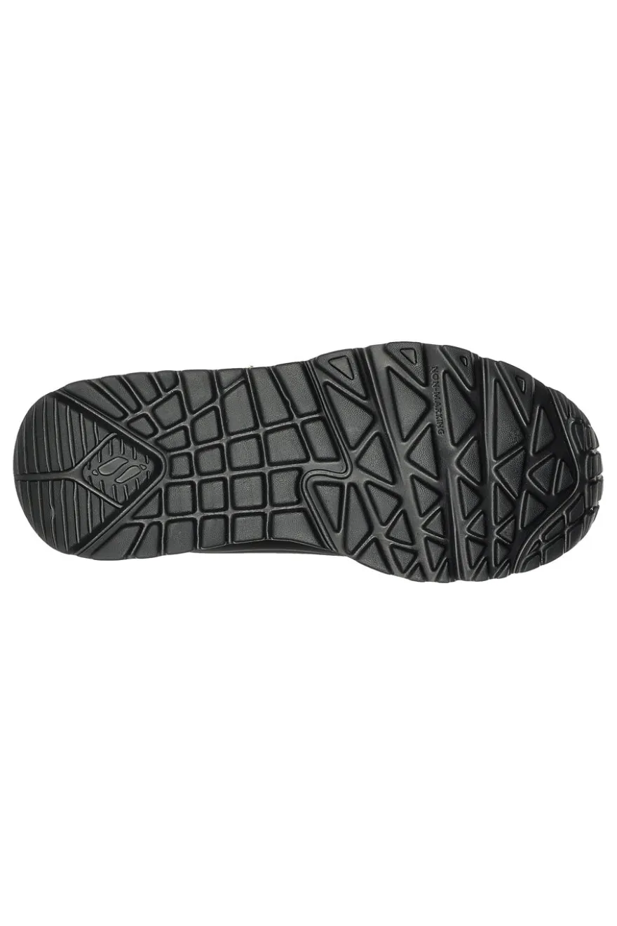 Sneakers nere con cuori Skechers Uno Lite Metallic Love