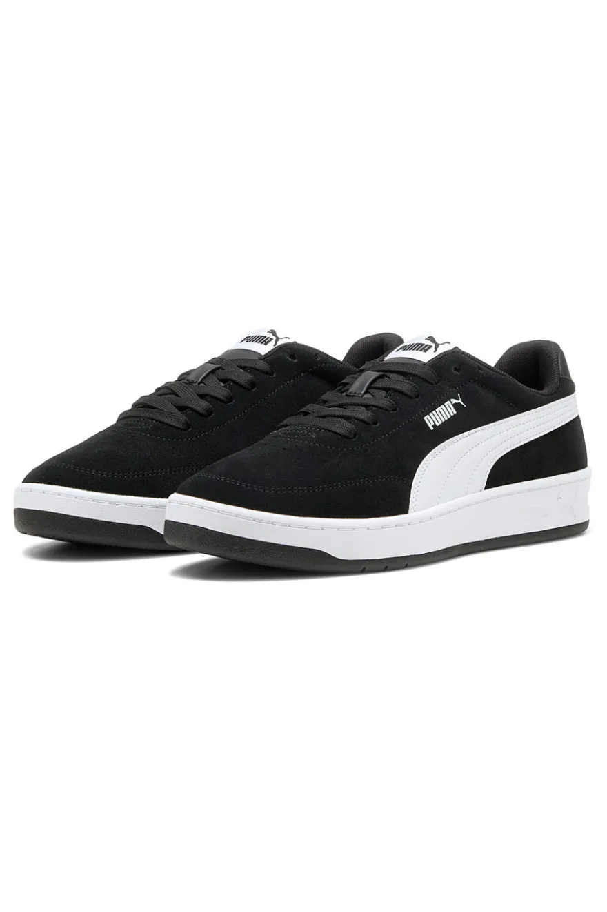 Sneakers nere con dettagli bianchi Puma Court Classic Clean SD