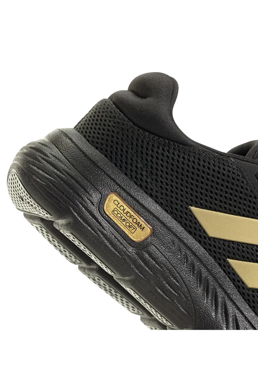 Sneakers nere con dettagli oro e suola Cloudfoam Adidas Cloudfoam Comfy