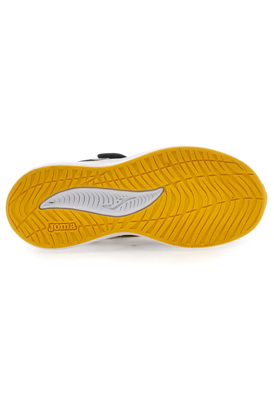 Sneakers Nere con Dettagli Gialli e Verdi JOMA FERRO J5 2501