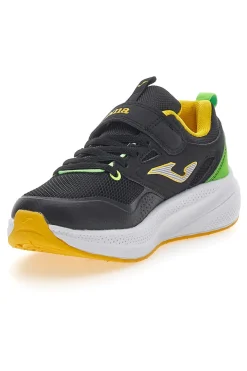 Sneakers Nere con Dettagli Gialli e Verdi JOMA FERRO J5 2501