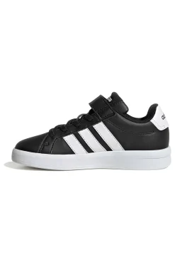 Sneakers nere con dettagli bianchi e chiusura a strappo Adidas Grand Court 3.0 El C