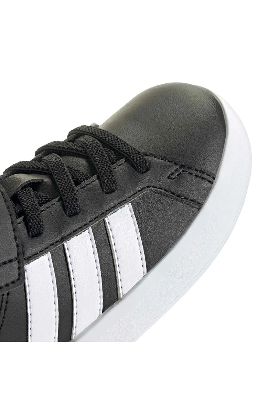 Sneakers nere con dettagli bianchi e chiusura a strappo Adidas Grand Court 3.0 El C