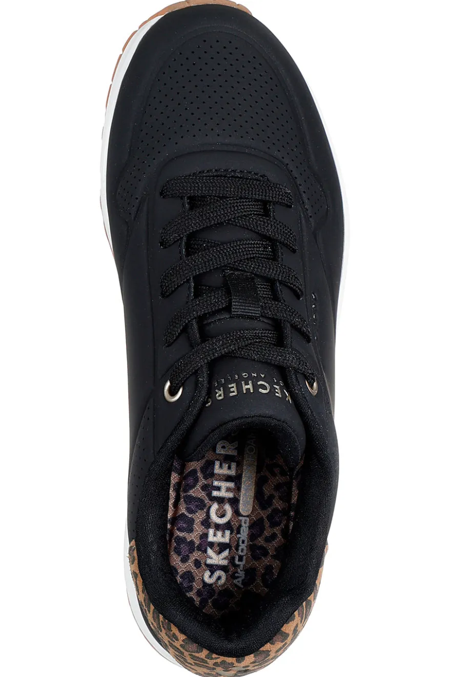 Sneakers nere con dettaglio animalier e suola air Skechers Uno Jungle Nite